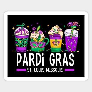 Pardi Gras St. Louis Missouri - Mardi Gras Magnet